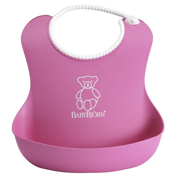 Soft Bib - Pink - BabyBjörn - BabyOnline HK