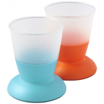 Baby Cup - Orange/Turquoise