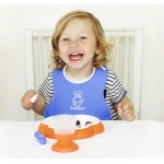 Baby Plate & Spoon - Orange/Turquoise - BabyBjörn - BabyOnline HK