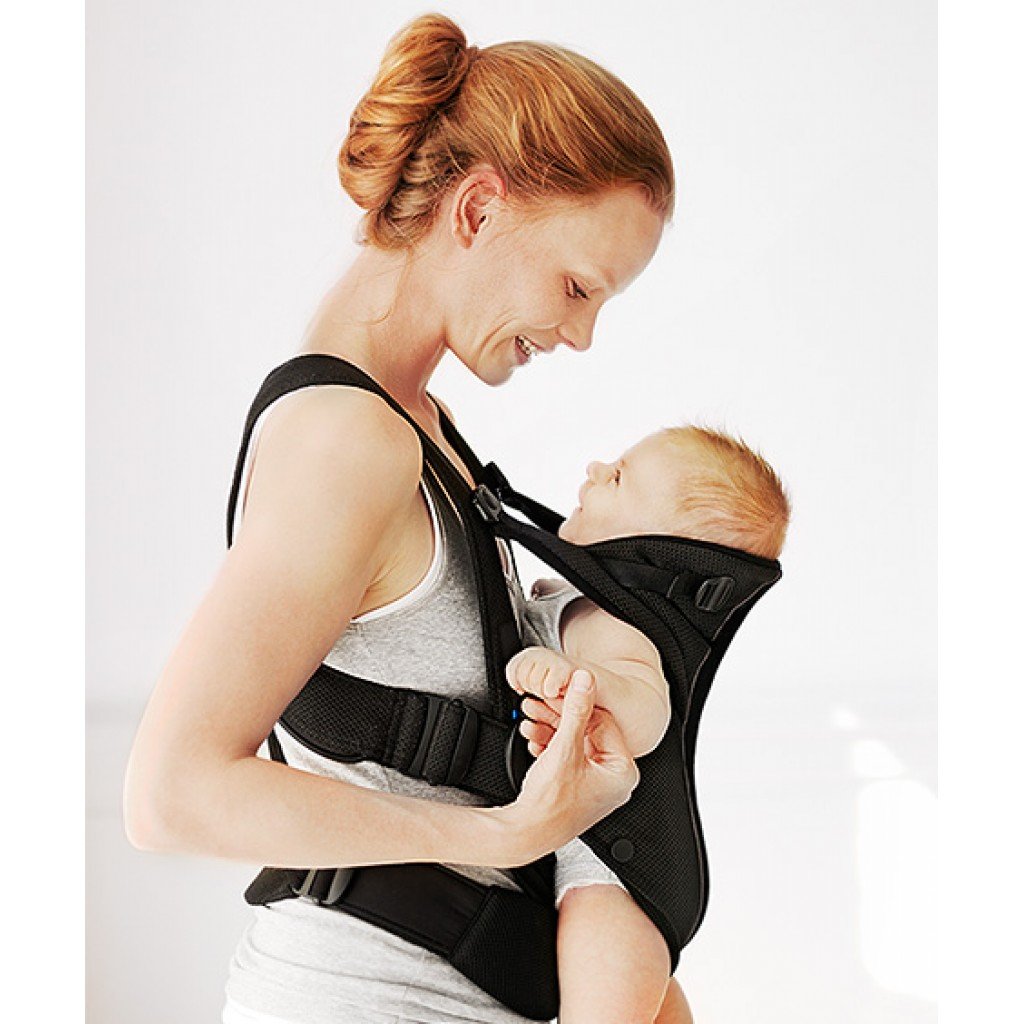 Baby Carrier Miracle Airy Mesh (Black 