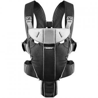 Baby Carrier Miracle - Asian (Black/Silver)