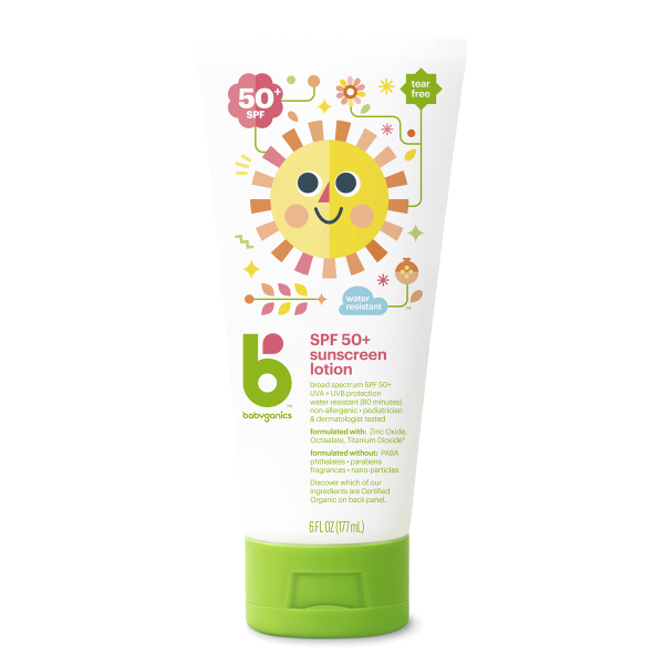 Mineral-Based Sunscreen 50+SPF 177ml - BabyGanics - BabyOnline HK