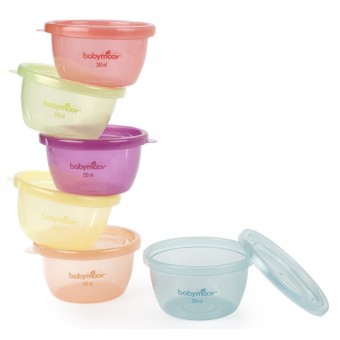 Baby Bowls with Lids (6 Set)