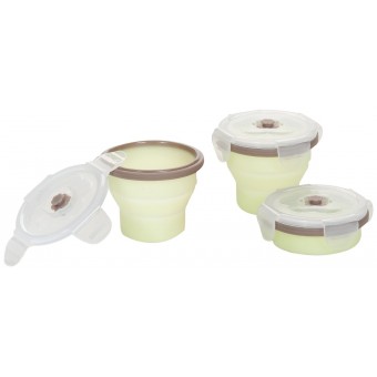Silicone Containers - 3 x 240ml