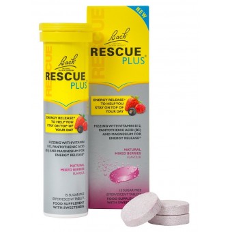 Rescue Plus - Effervescent Tablets - Mixed Berry (UK) 15tab