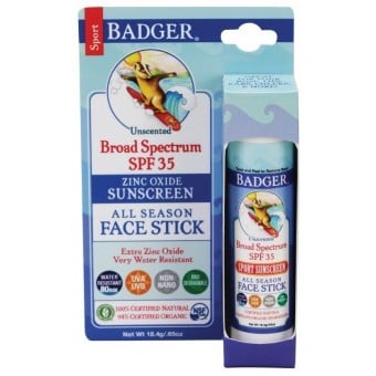 Badger All Season Face Stick SPF35 - 18.4g