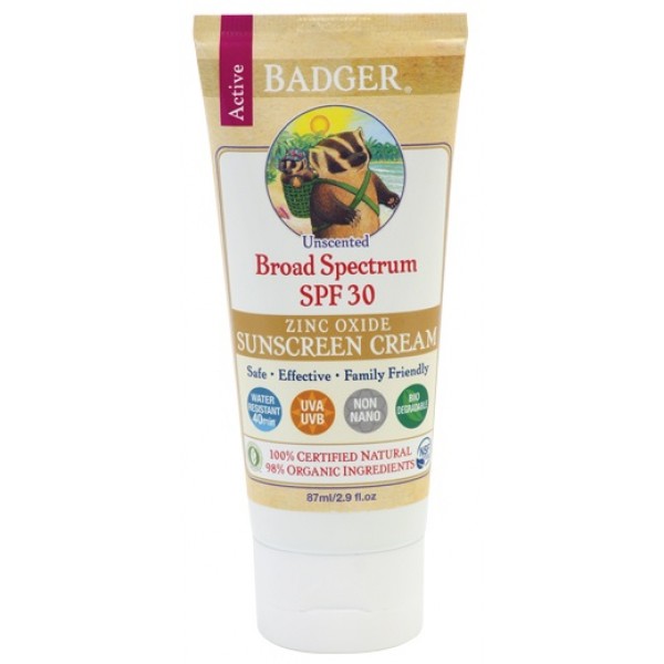 SPF30 - Uncented Sunscreen 無味防曬霜 2.9 oz - Badger - BabyOnline HK
