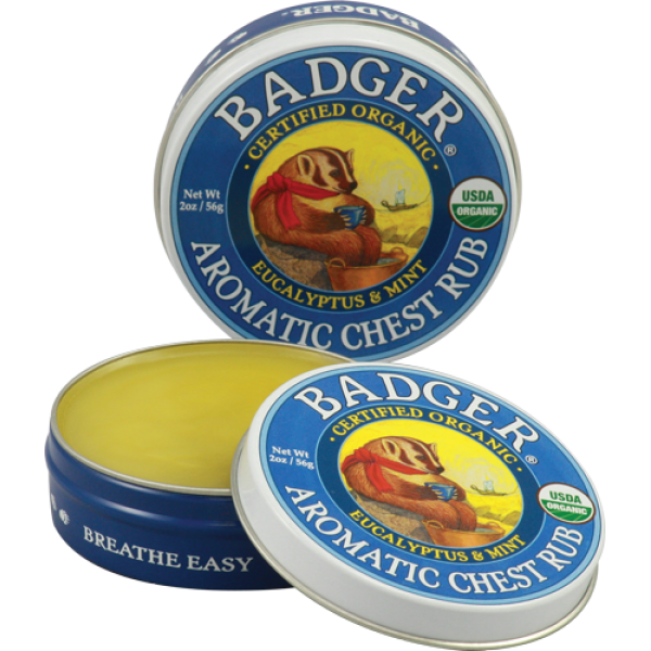 Organic Aromatic Chest Rub - 2oz - Badger - BabyOnline HK