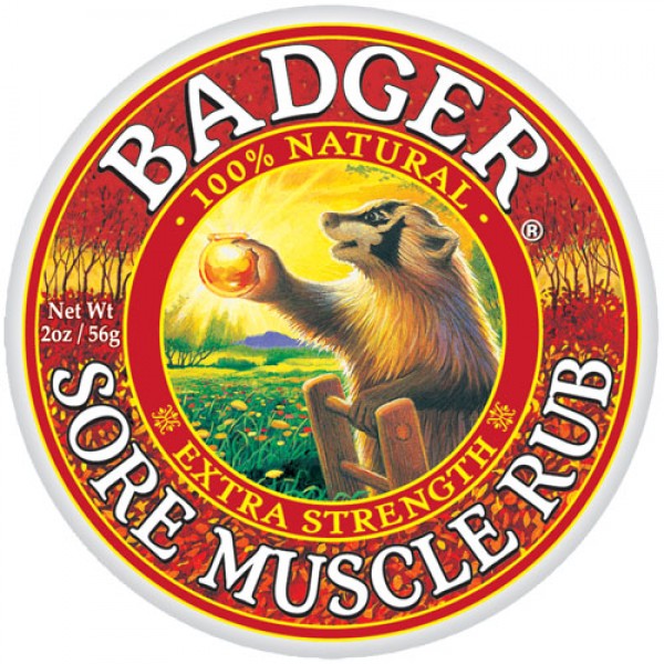 Sore Muscle Rub - Extra Strength 2oz - Badger - BabyOnline HK