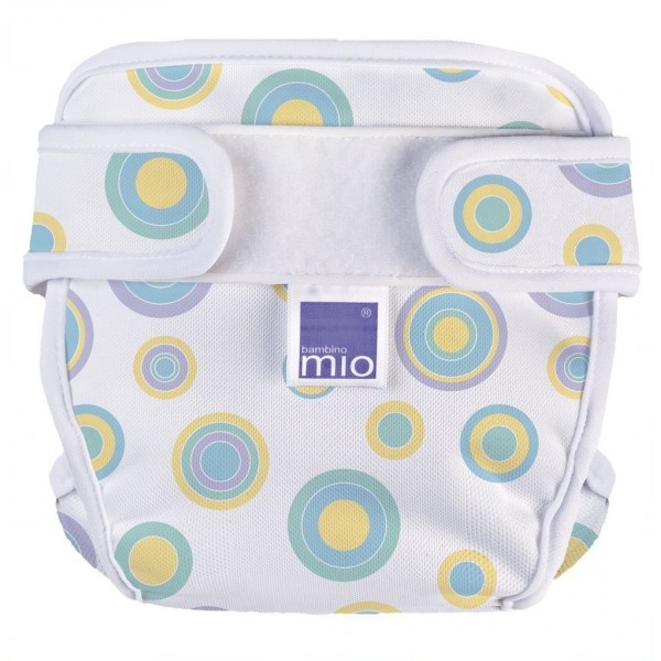 Bambino Mio - Miosoft Nappy Cover - Blue Dot (Small 5-7kg) - Bambino Mio