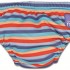Swim Nappy - Orange Stripe - Size M (6-12m)