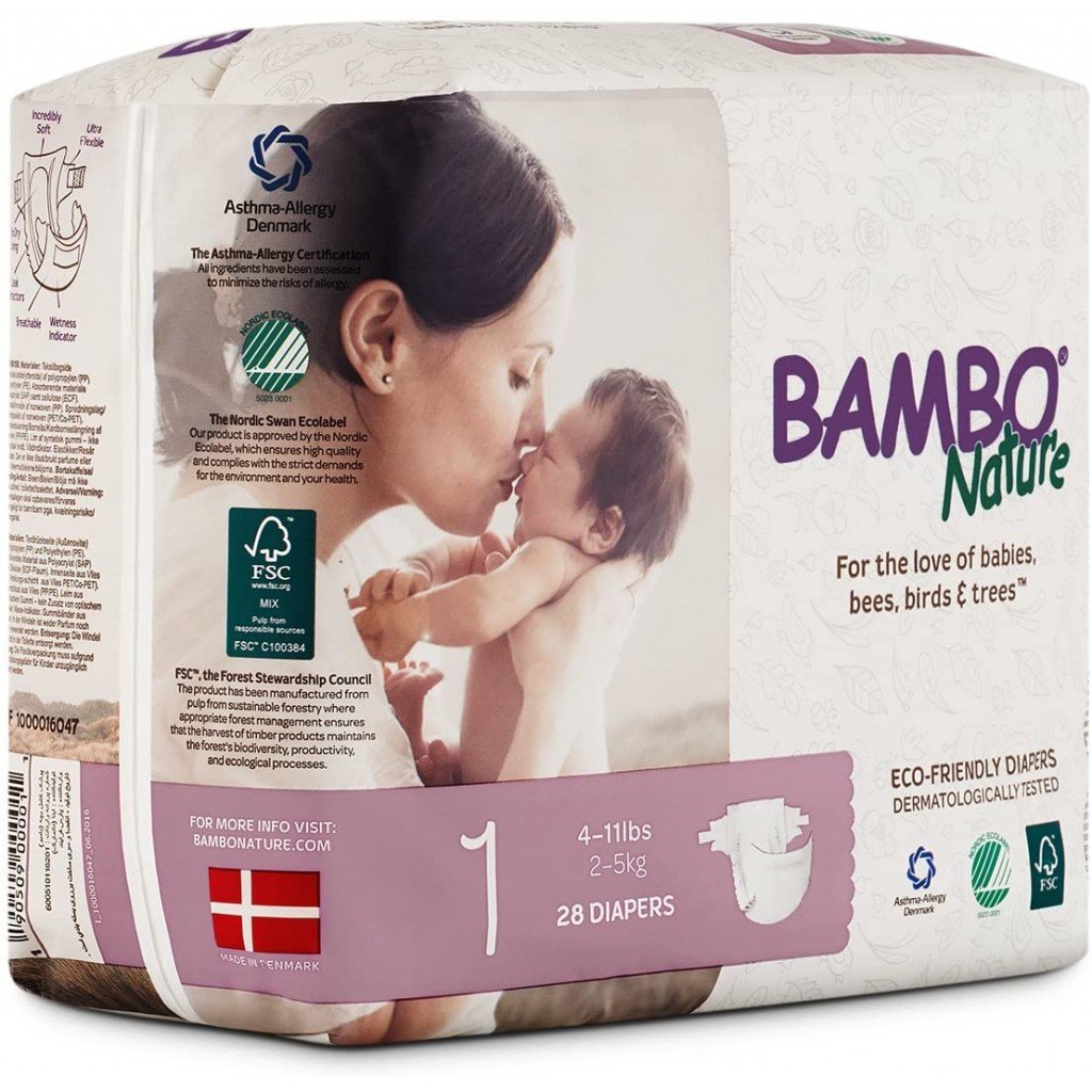 Bambo Nature Dream Baby Diapers - Size (28 diapers) BabyOnline