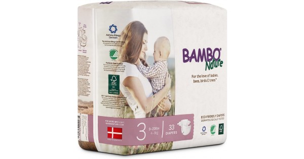 specielt tæerne spørgeskema Bambo Nature Dream Baby Diapers - Size 3 (33 diapers) - BabyOnline
