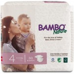 Bambo Nature Dream 嬰兒紙尿片 - 4 號 (30 片) - 3包 - Bambo Nature - BabyOnline HK