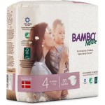 Bambo Nature Dream 嬰兒紙尿片 - 4 號 (30 片) - 6包 - Bambo Nature - BabyOnline HK