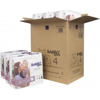 Bambo Nature Dream 嬰兒紙尿片 - 4 號 (30 片) - 6包