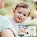 Bambo Nature 100% Biodegradable Baby Wet Wipes (50pcs) x 14 packs - Bambo Nature - BabyOnline HK
