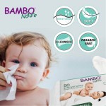Bambo Nature 100% Biodegradable Baby Wet Wipes (50pcs) x 14 packs - Bambo Nature - BabyOnline HK