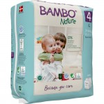 Bambo Nature - Rash Free ECO Baby Diapers - Size 4 (24 diapers) - 6 packs - Bambo Nature - BabyOnline HK