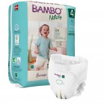Bambo Nature - 零敏環保嬰兒學習褲 - 4 號 (20條) - 5包 - Bambo Nature - BabyOnline HK