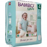 Bambo Nature - 零敏環保嬰兒學習褲 - 4 號 (20條) - 5包 - Bambo Nature - BabyOnline HK