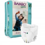 Bambo Nature - 零敏環保嬰兒學習褲 - 5 號 (19條) - 5包 - Bambo Nature - BabyOnline HK