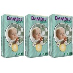 有機嬰兒紙尿片 - 細碼 3 號 (66 片) - 3 包 - Bambo Nature - BabyOnline HK