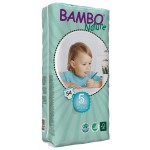 有機嬰兒紙尿片 - 大碼 5 號 (54 片) - Bambo Nature - BabyOnline HK