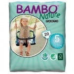 有機嬰兒紙尿褲 - 大碼 5 號 (20 條) - Bambo Nature - BabyOnline HK