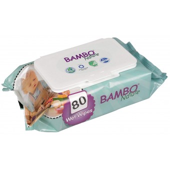 Bambo Nature Baby Wet Wipes (80pcs)