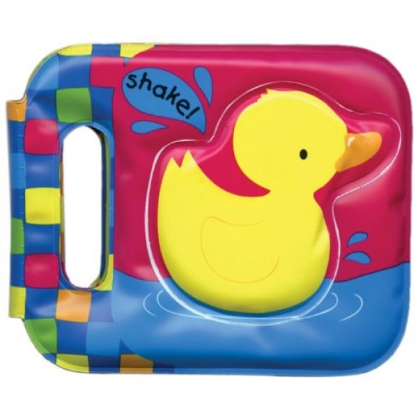 Shake and Play Bath Book with Rattle - Duck - Barron's - BabyOnline HK