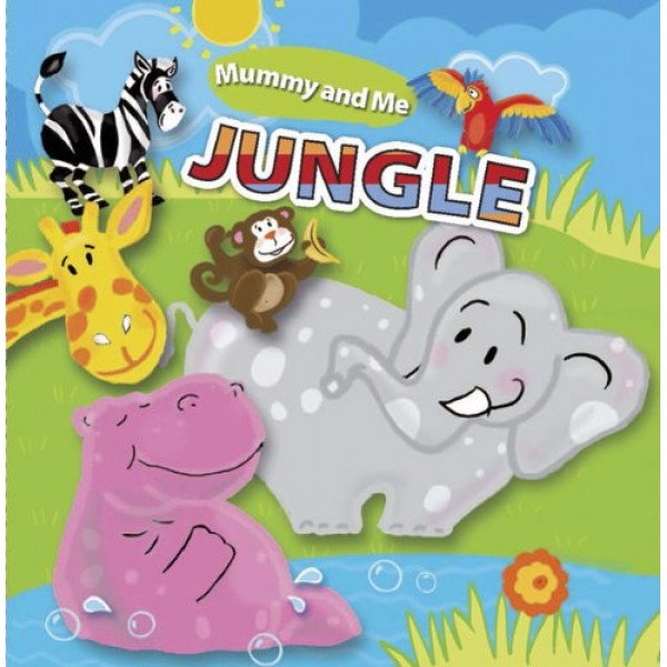 Mommy and Me Bath Book with Rattle - In the Jungle - Barron's - BabyOnline HK