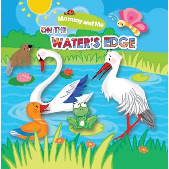 Mommy and Me Bath Book with Rattle - On the Water's Edge