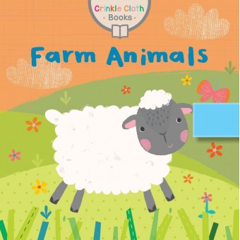 Crinkle Cloth Book - Farm Animals