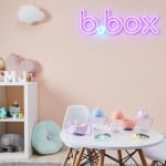 B.Box - 三合一防滑吸管碗-雪糕系列 (粉綠色) - B.Box
