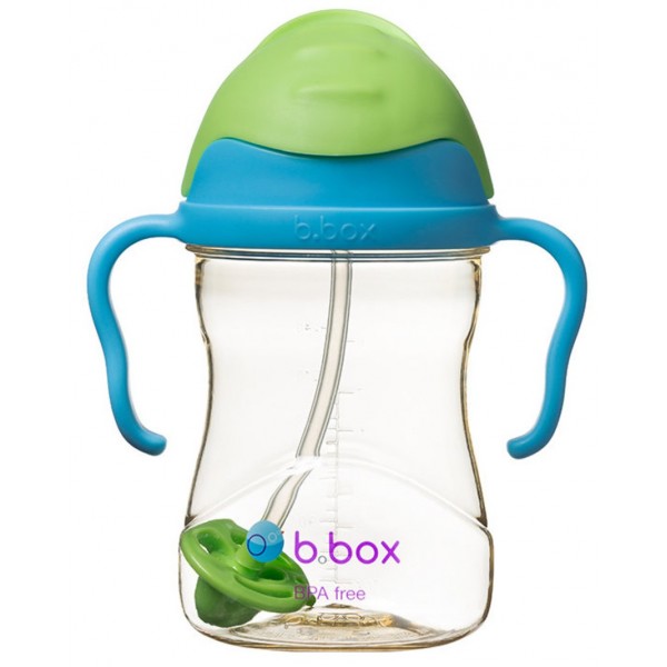 B.Box - PPSU Sippy Cup (Deluxe Edition) - Green/Blue - B.Box - BabyOnline HK