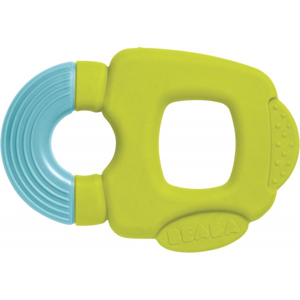 Baby Teether with Case (Green/Blue) - BEABA - BabyOnline HK