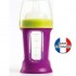 Biboz Silicone Baby Feeding Bottle 150ml (Gipsy Plum)