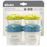 Clip Portions - Blue/Neon (2 x 60ml + 4 x 120ml) - BEABA - BabyOnline HK