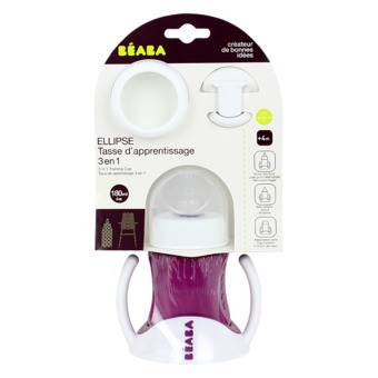 Beaba - Ellipse 3 in 1 Training Cup (Gipsy)