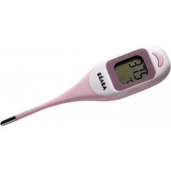 Thermometer with Large Screen - Pastel Pink