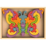 Teach & Play - Butterfly A to Z Wooden Puzzles - BeginAgain - BabyOnline HK