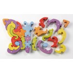 Teach & Play - Butterfly A to Z Wooden Puzzles - BeginAgain - BabyOnline HK