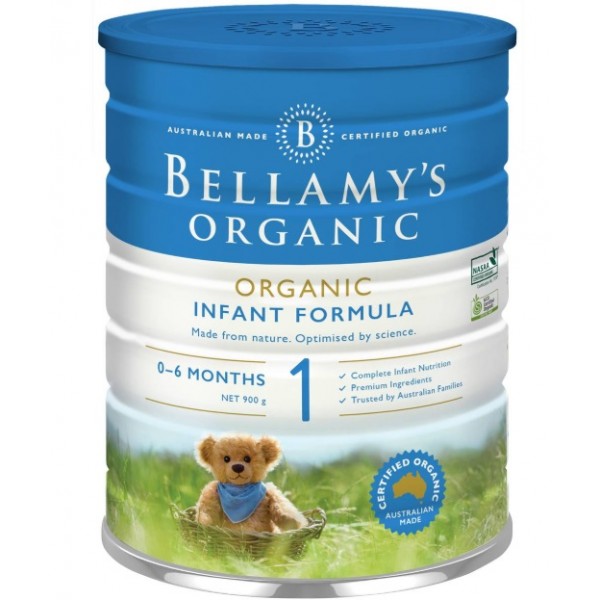 Organic Infant Formula 900g - Bellamy's - BabyOnline HK