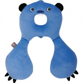 Travel Friends - Total Support Headrest - Beaver (4-8Y)