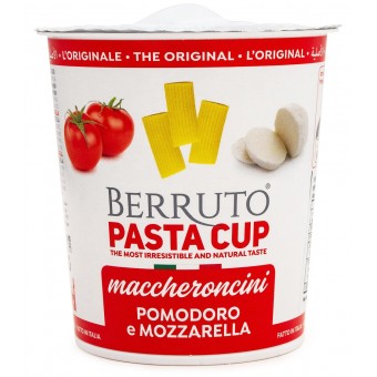 Berruto Pasta Cup -  Maccheroncini Tomato with Mozzarella