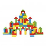 Wooden Block - 100 pieces - Bino Mertens - BabyOnline HK