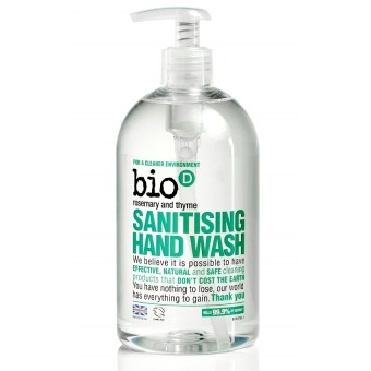 Sanitising Hand Wash (Rosemary and Thyme) 500ml