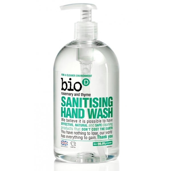 Sanitising Hand Wash (Rosemary and Thyme) 500ml - Bio D - BabyOnline HK