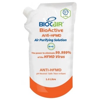BioCair BioActive Anti-HFMD Air Purifying Solution 1L